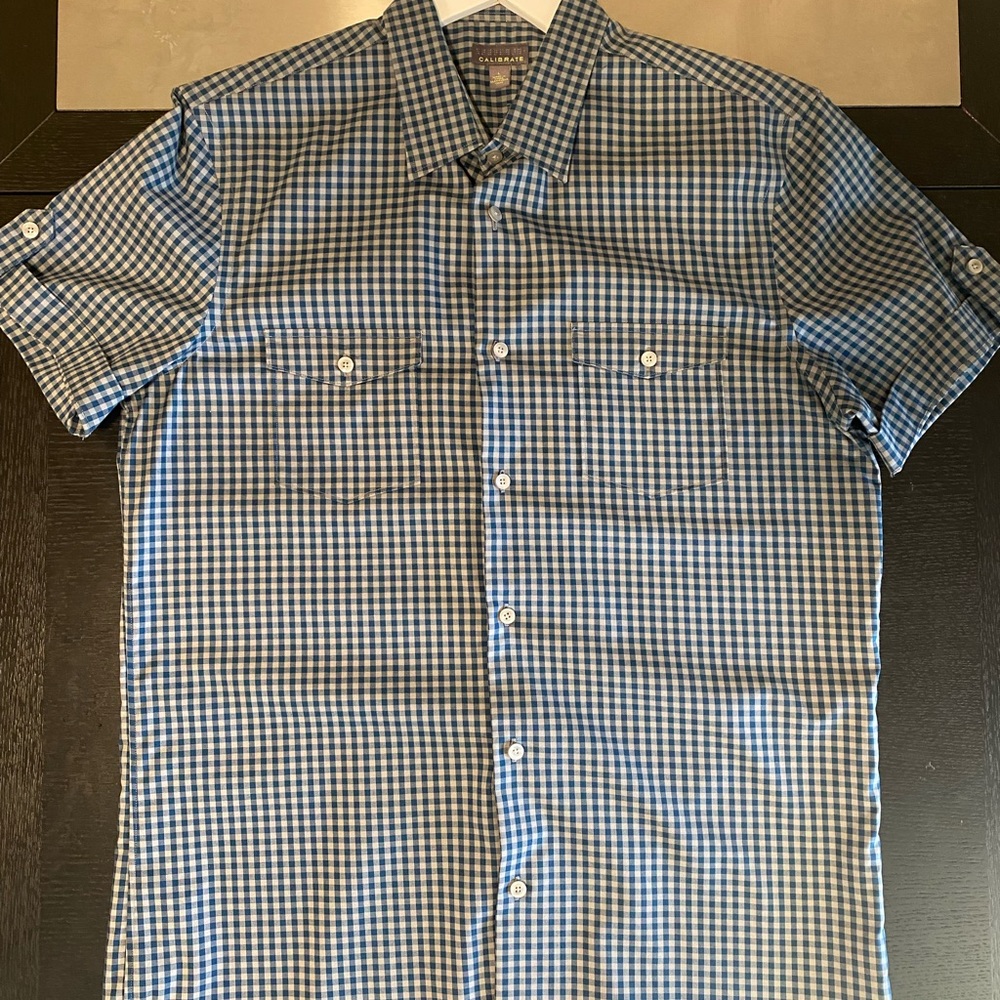 Casual Dress Shirt - Look Dapper & be comfortable. Perfect for spring/summer.
